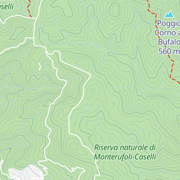 Map of Poggio ai Fornelli