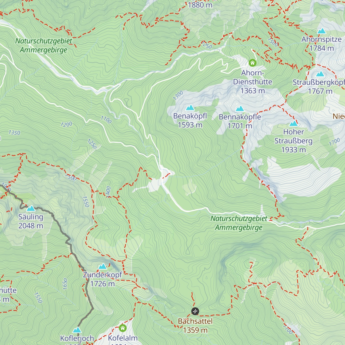 Berggasthaus Bleckenau map