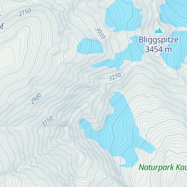 Map of Hinterer Eiskastenkopf