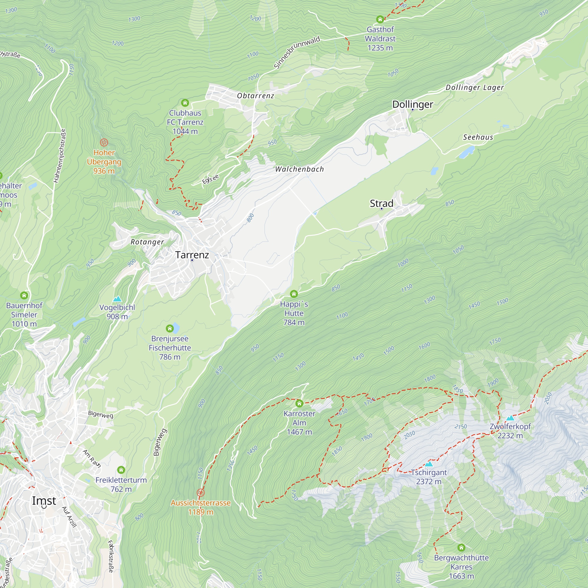Happi`s Hütte map
