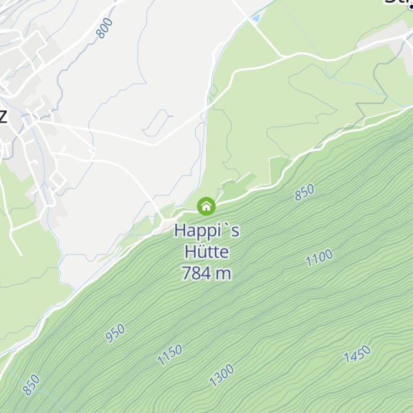 Map of Happi`s Hütte