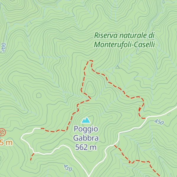 Map of Poggio Montorsi