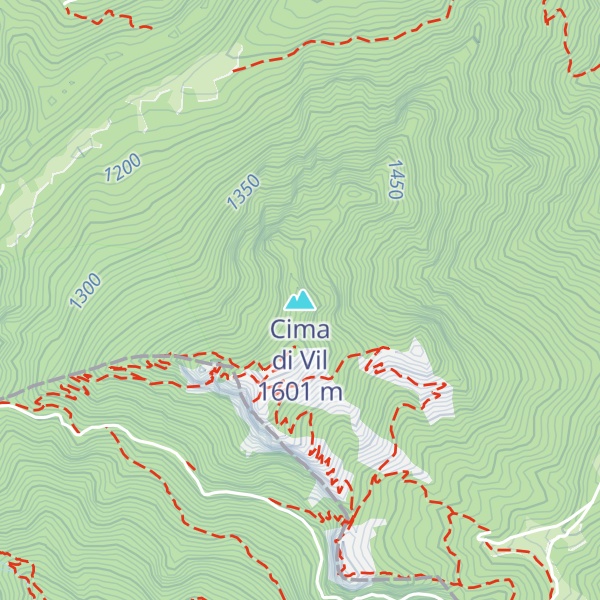 Map of Cima di Vil