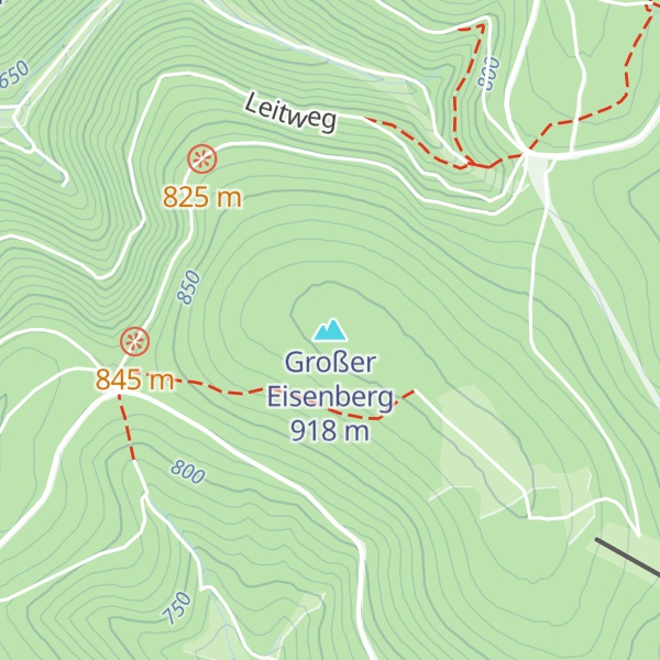 Map of Großer Eisenberg
