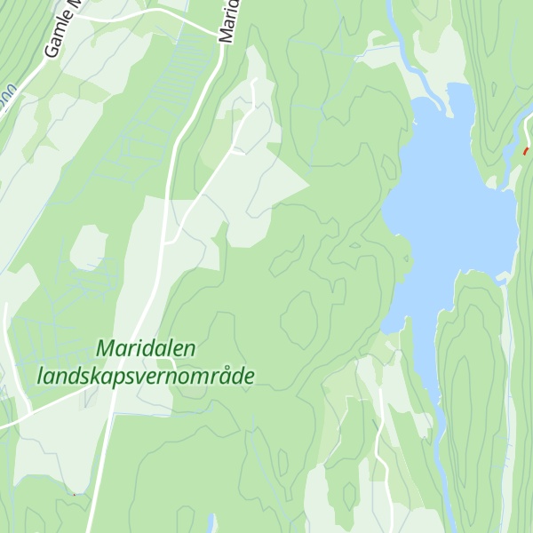 Map of Haugermarka