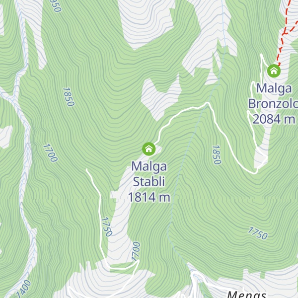Map of Malga Stabli