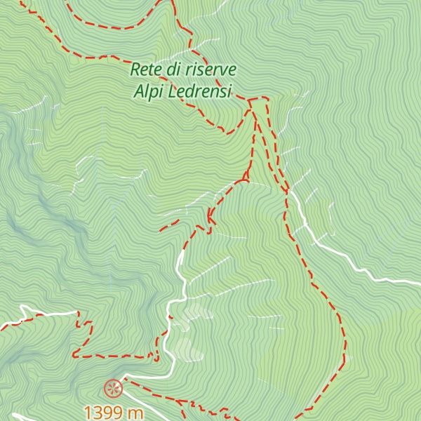 Map of Malga Dromaé