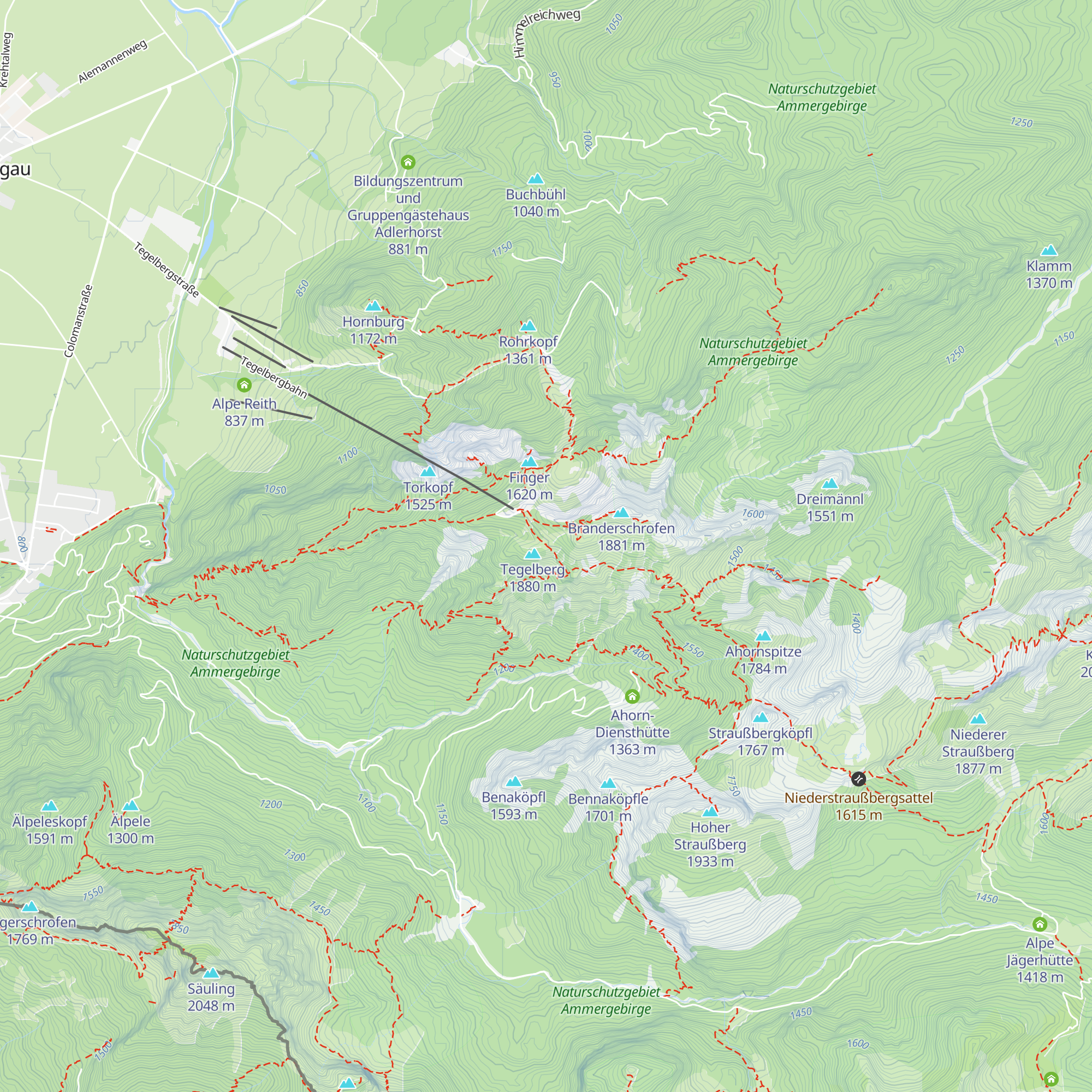 Ort der Besinnung map