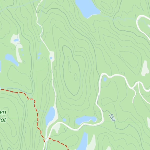 Map of Blekketjernhøgda