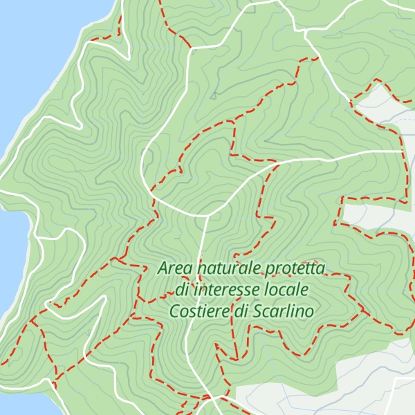Map of Poggio La Guardia