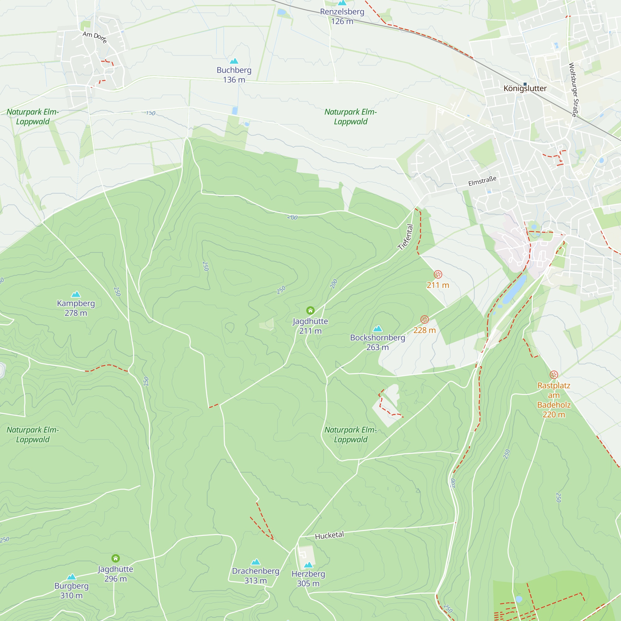 Jagdhütte map
