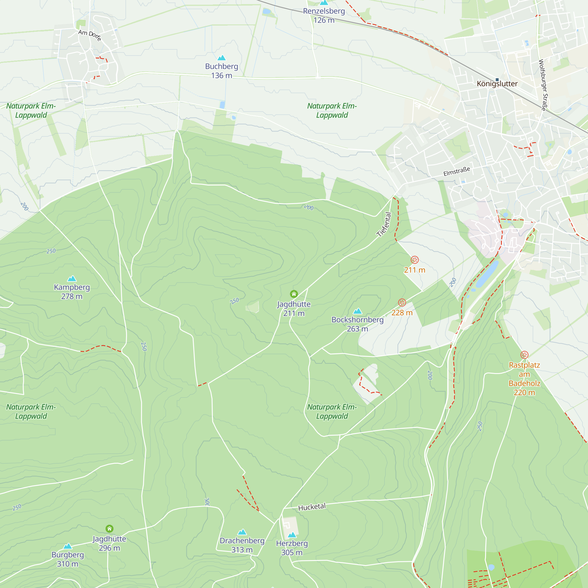Jagdhütte map