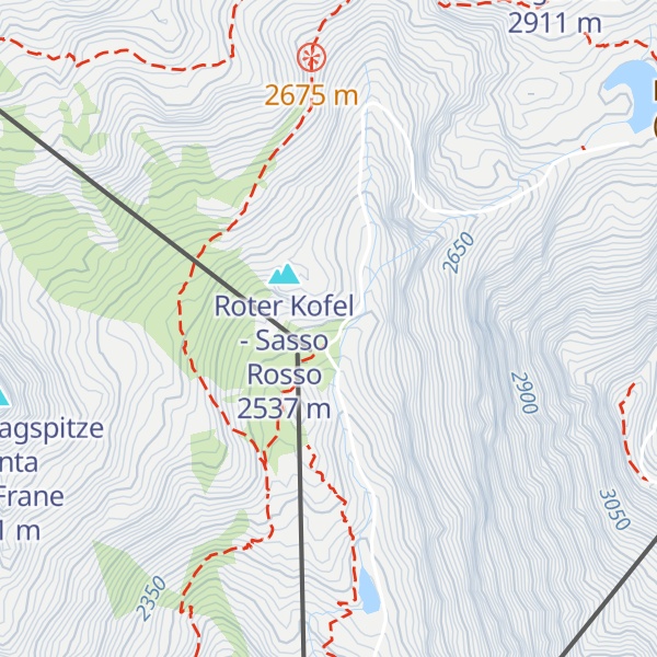 Map of Teufelsegg Hütte