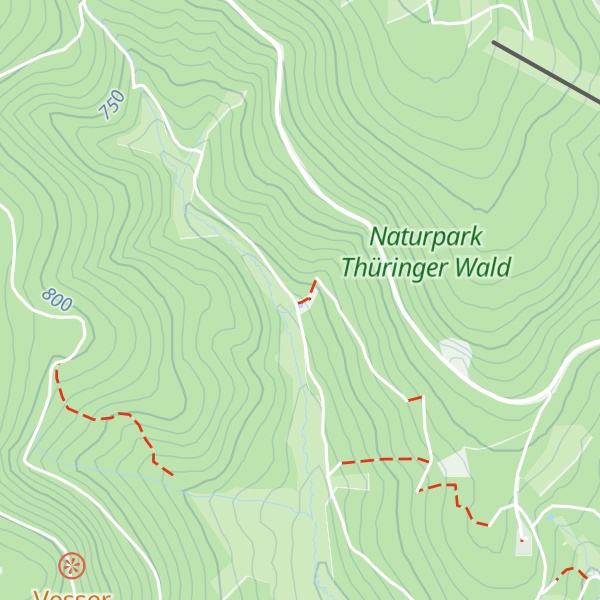 Map of Zehn-Teiche-Hütte