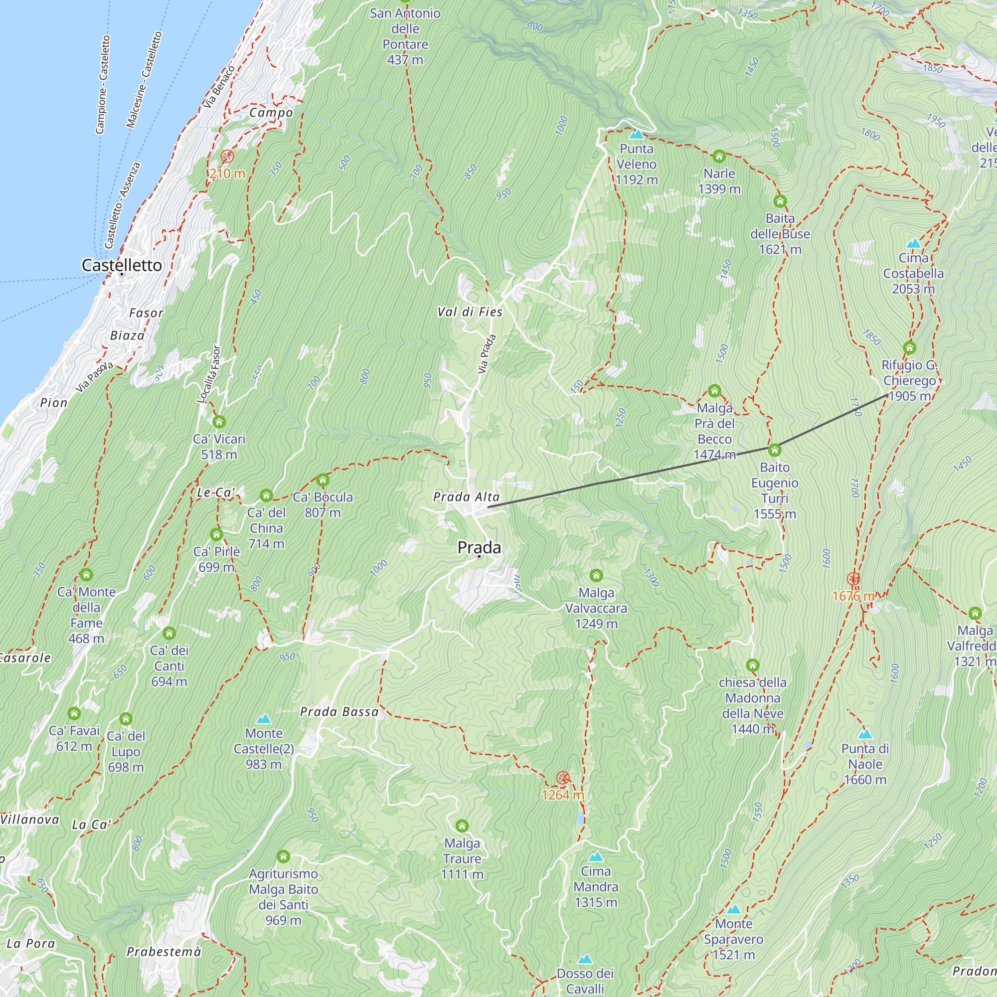 CountryHouse Soleneve map