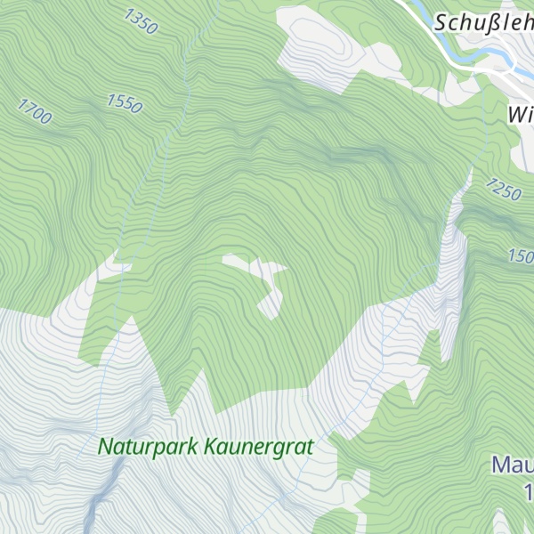Map of Söllbergalm