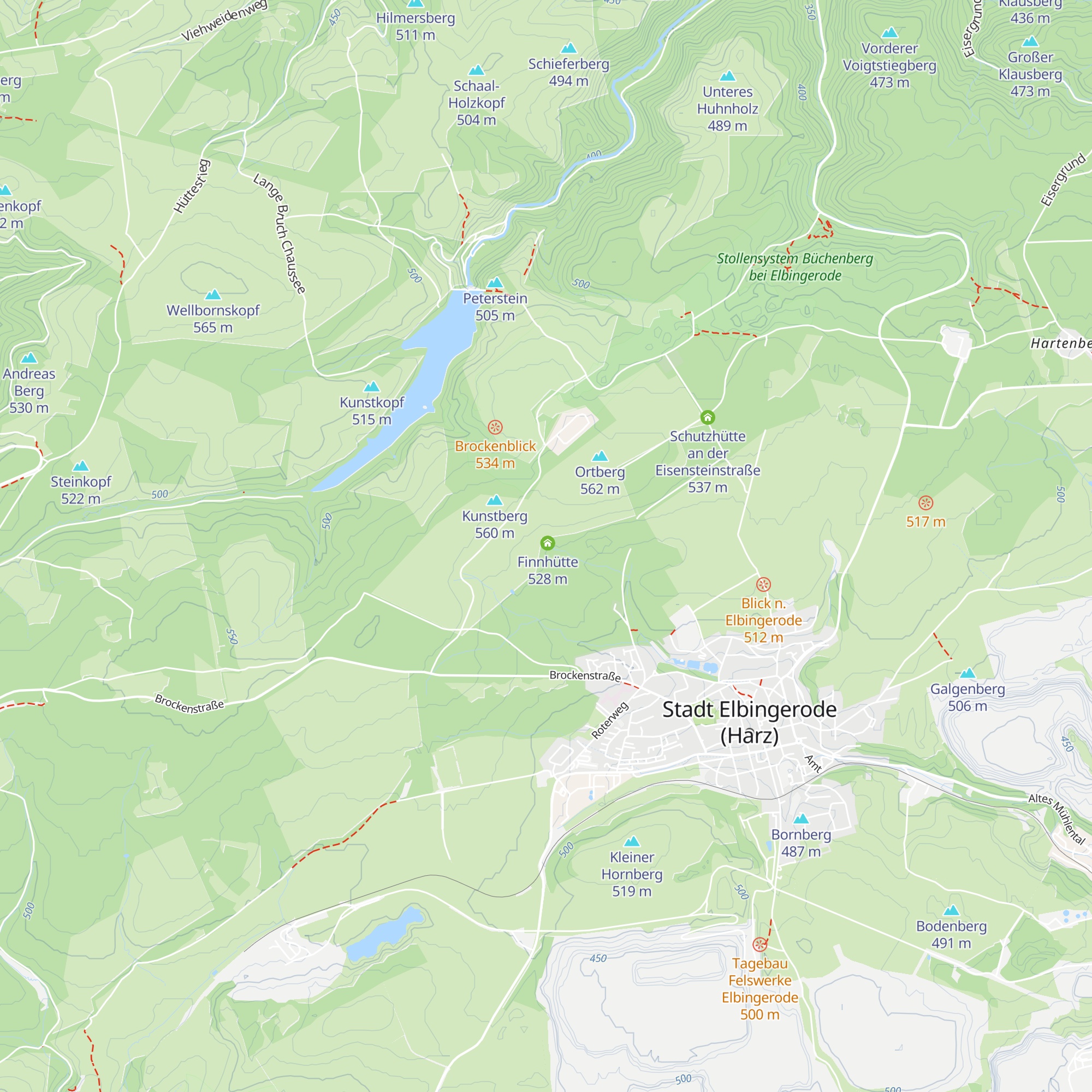 Köhlerhütte map