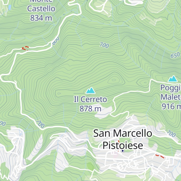Map of Il Cerreto