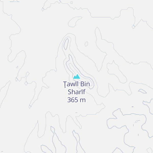 Map of Ţawīl Bin Sharīf
