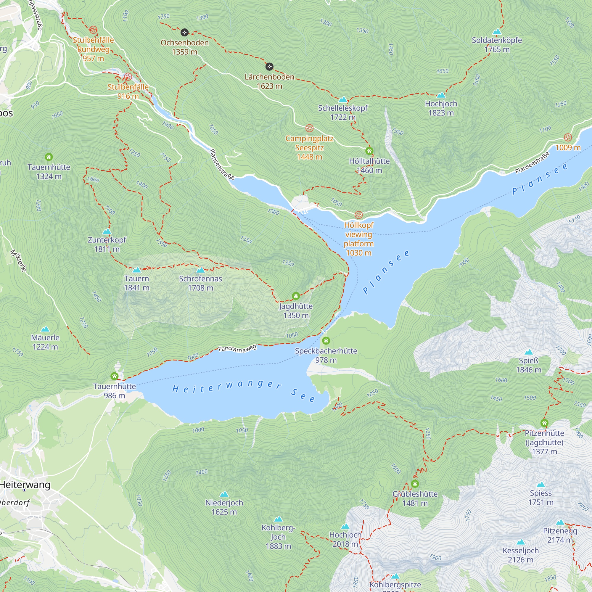 Jagdhütte map