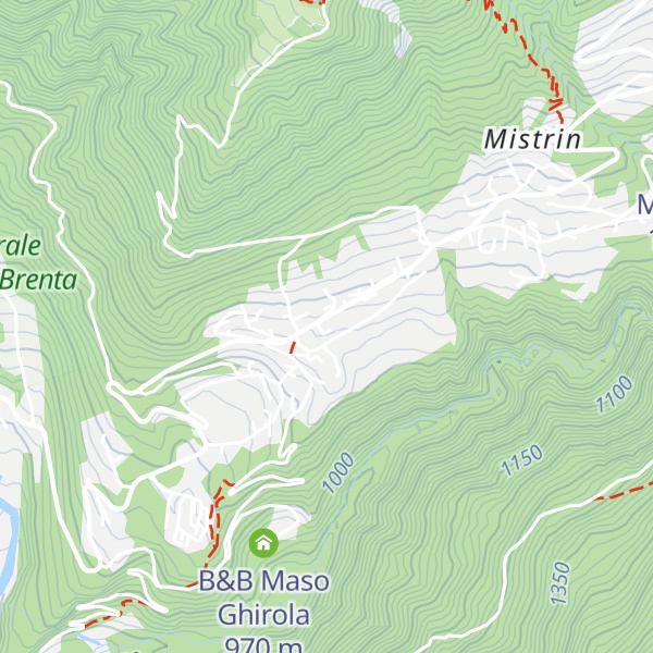 Map of Casa del Parco PNAB