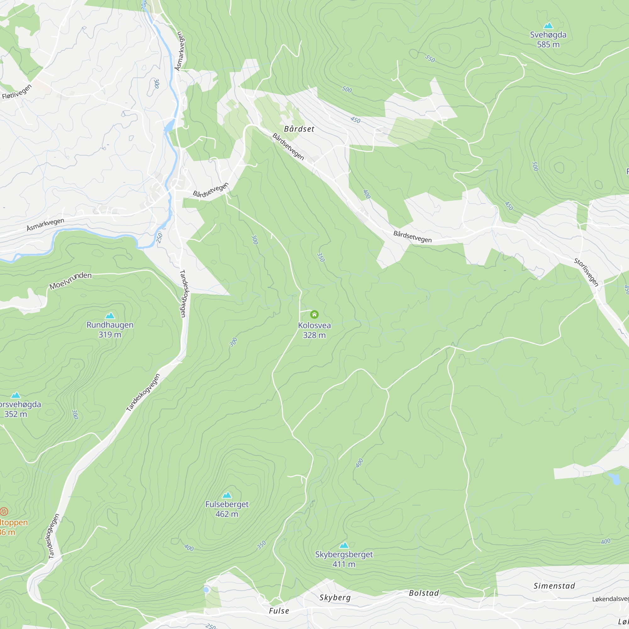 Kolosvea map