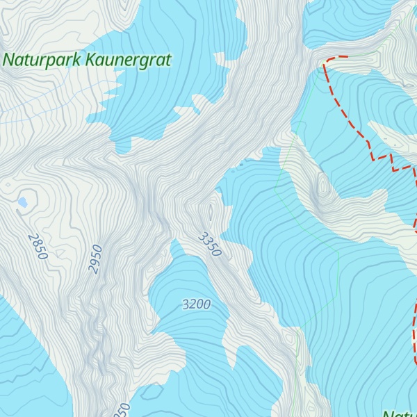 Map of Schwarzwandspitze