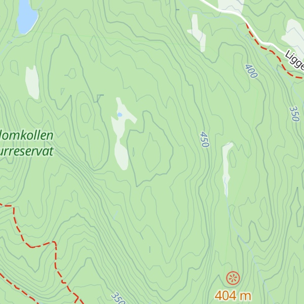 Map of Vittenbergkollen