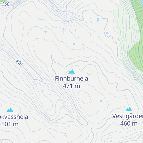 Map of Finnburheia