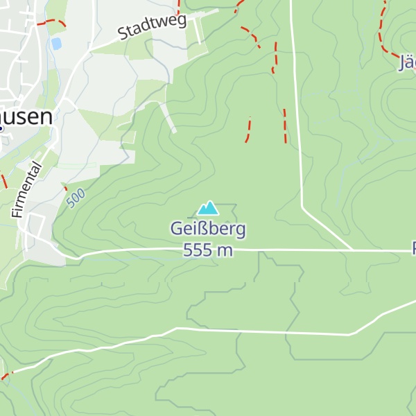 Map of Geißberg