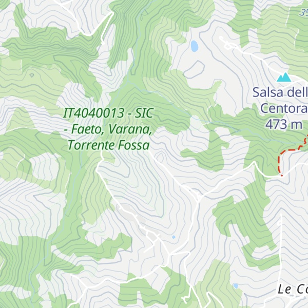 Map of Poggio Semino