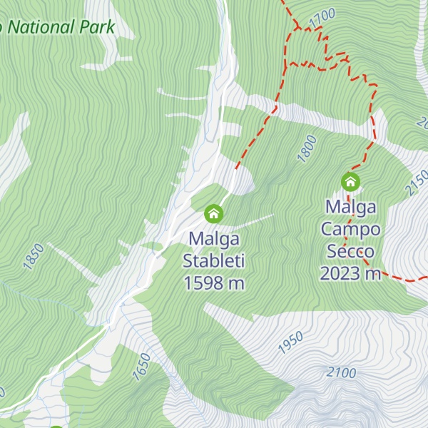 Map of Malga Stableti