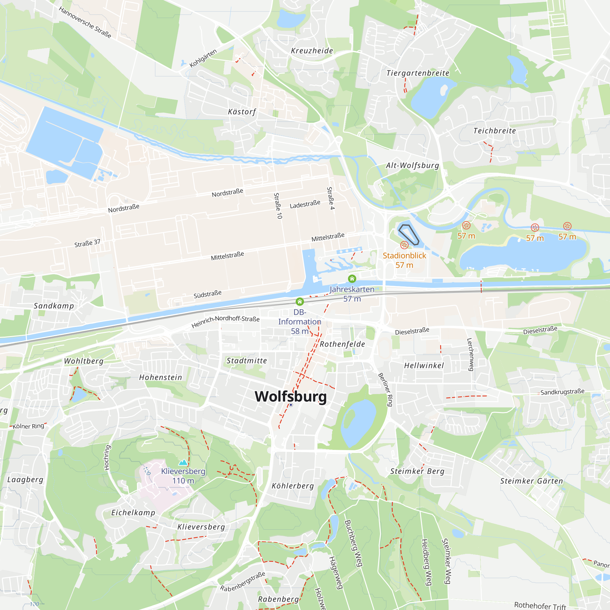 Welcome AutoStadt map