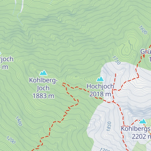 Map of Mitt-Joch