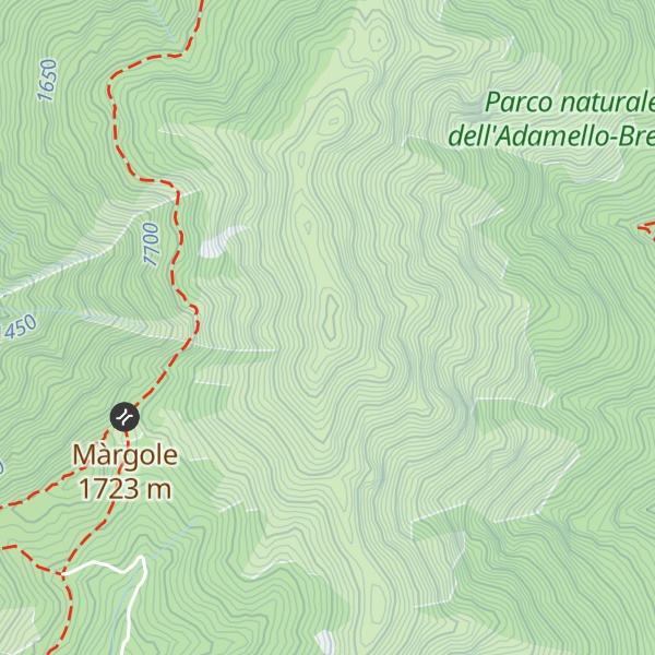 Map of La Petta