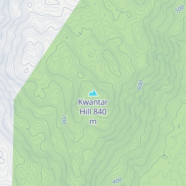 Map of Kwantar Hill
