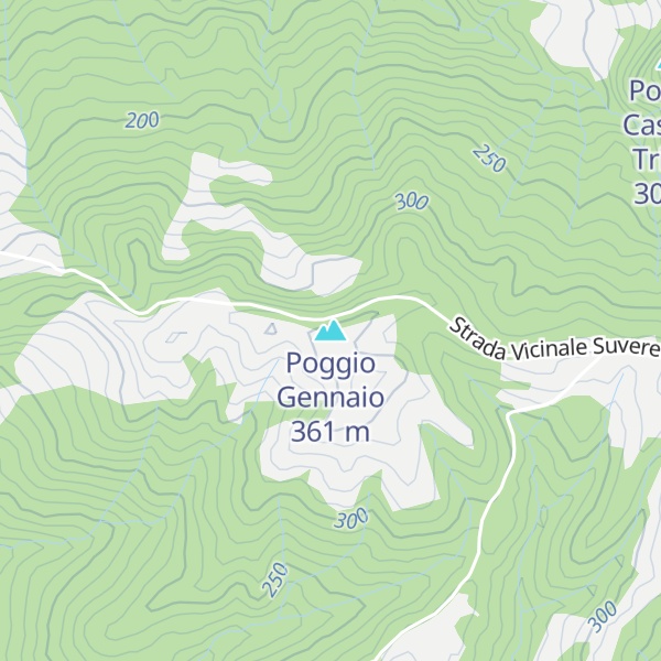 Map of Poggio Gennaio
