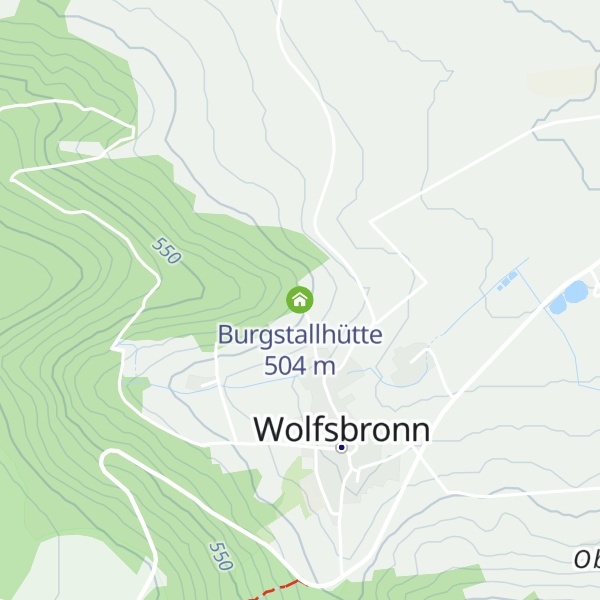 Map of Burgstallhütte