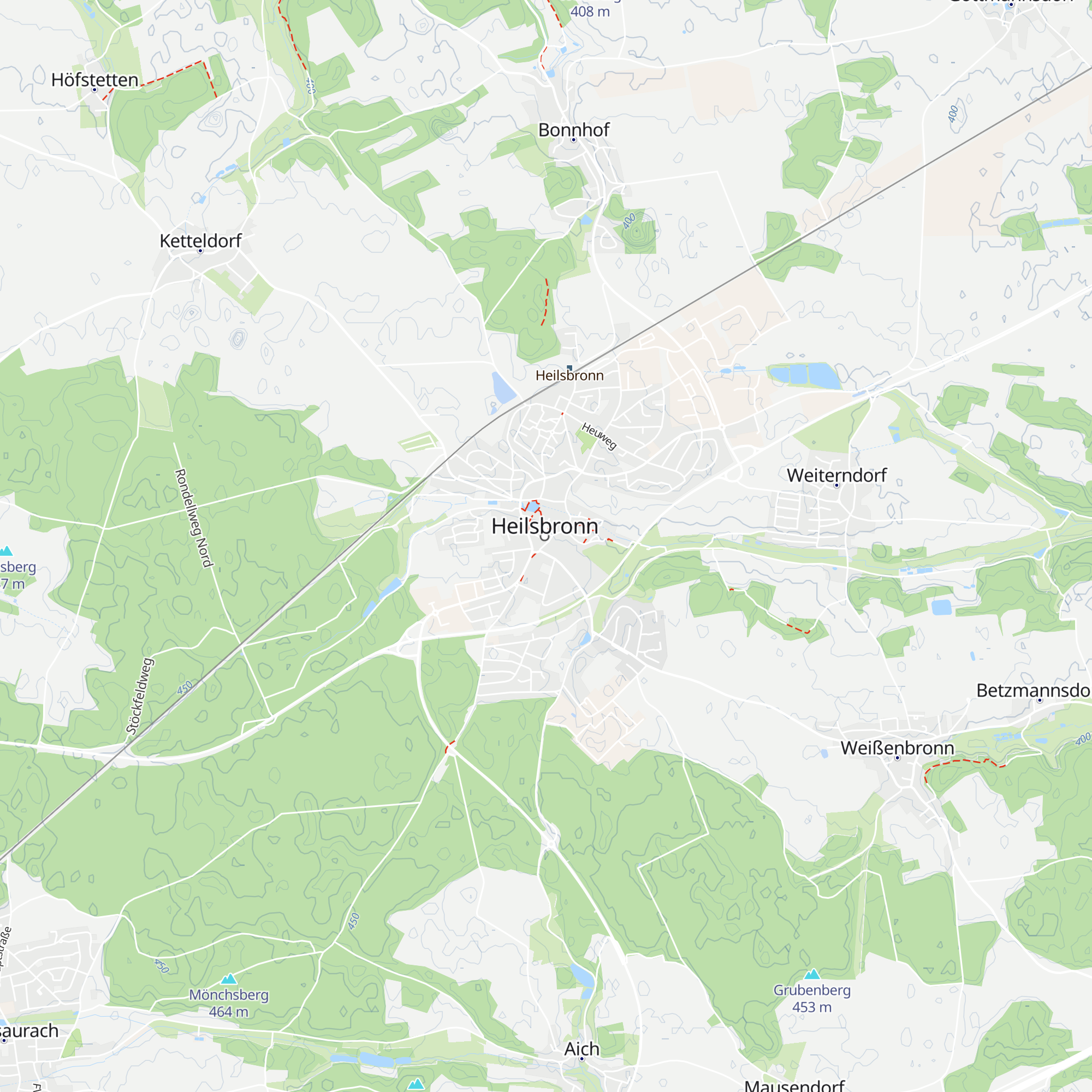 Buchhandlung am Turm map