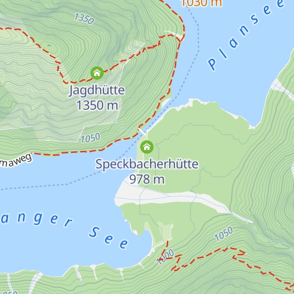 Map of Speckbacherhütte