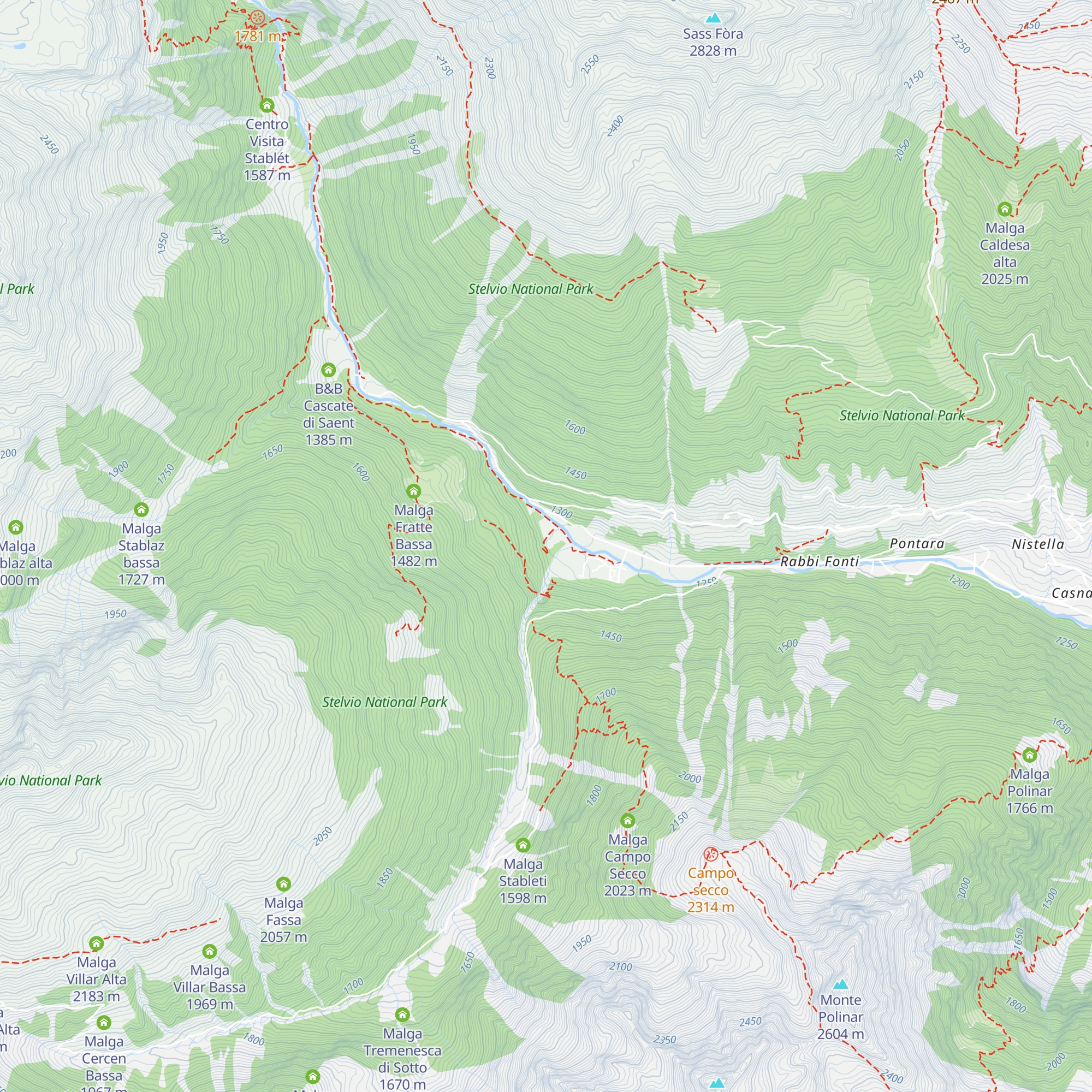 B&B Erba Maga map