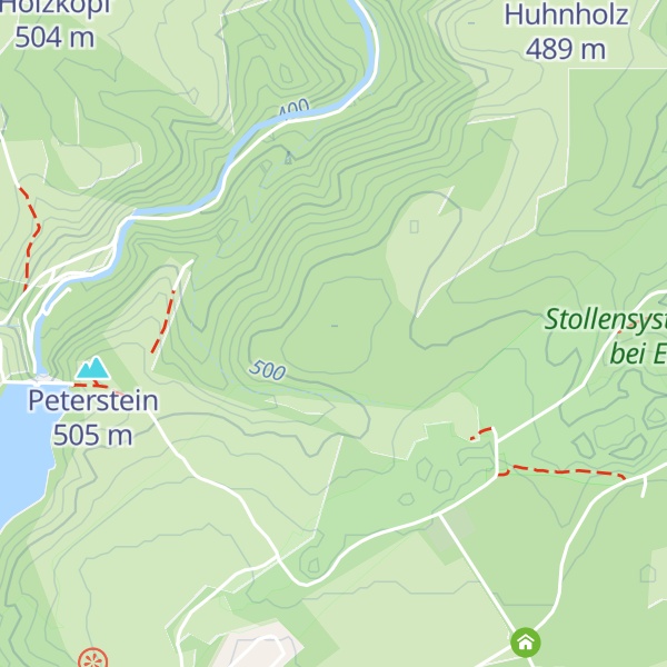 Map of Oberes Huhnholz