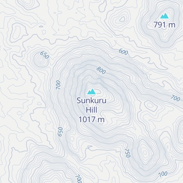 Map of Sunkuru Hill