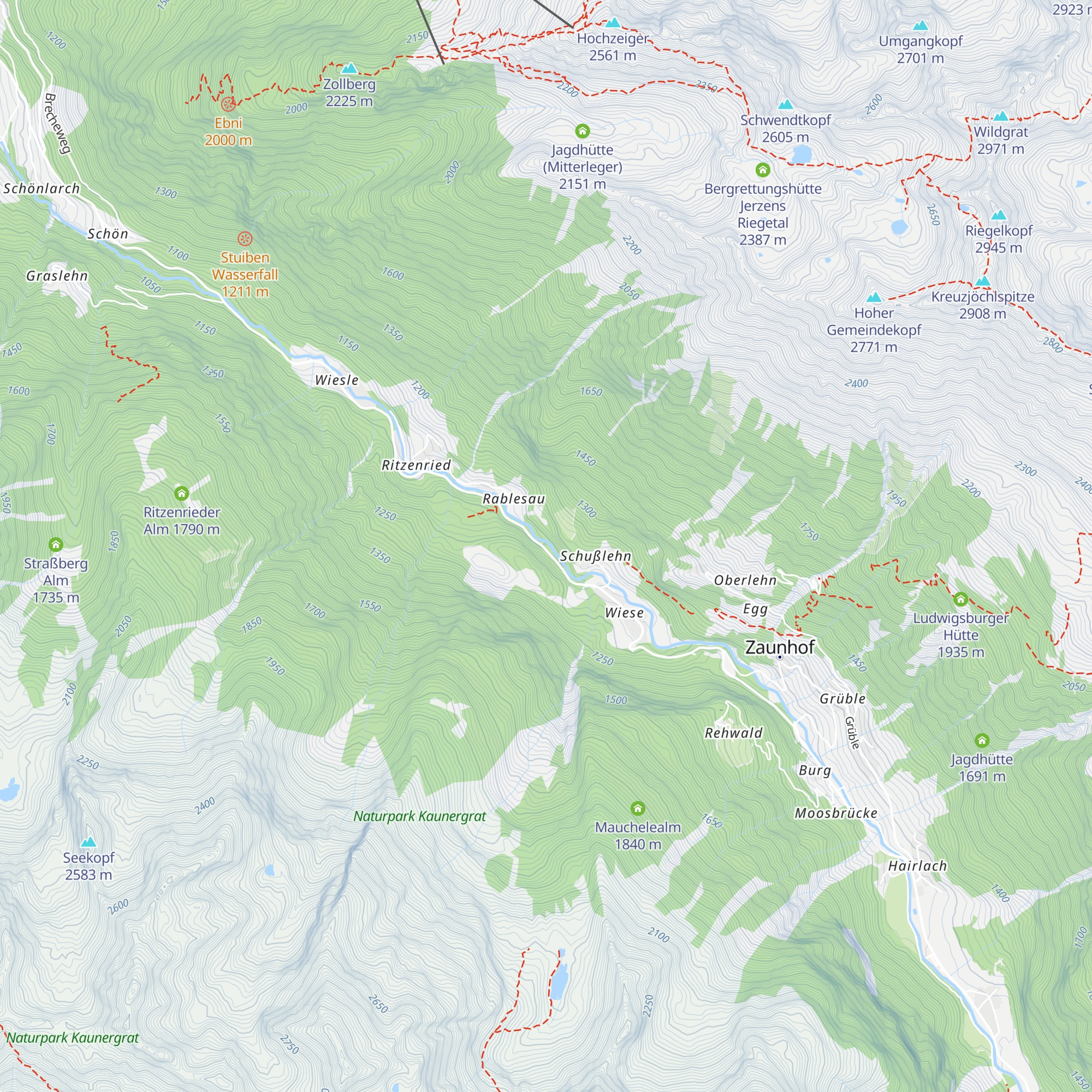 Gemeindekraftwerk St. Leonhard im Pitztal map