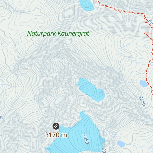 Map of Eiskastenspitze