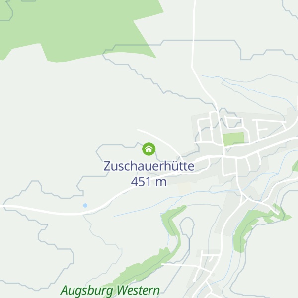 Map of Zuschauerhütte