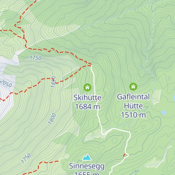 Map of Skihütte