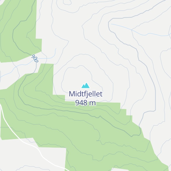 Map of Midtfjellet