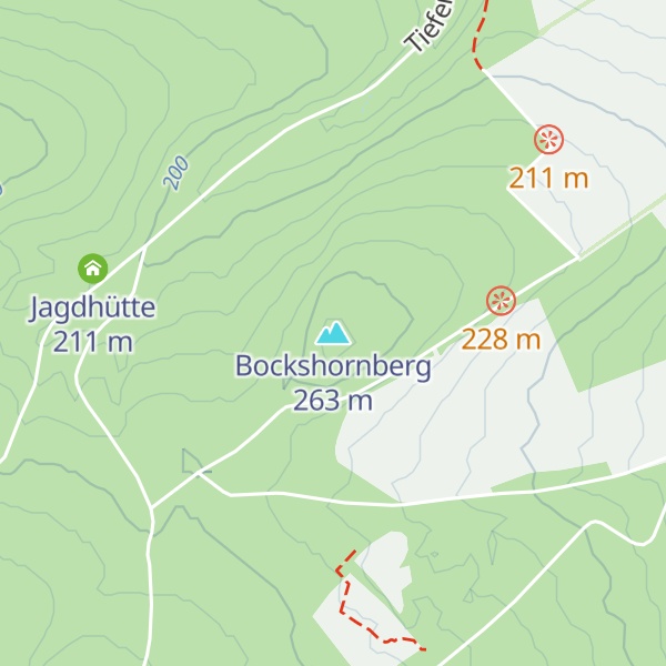 Map of Bockshornberg