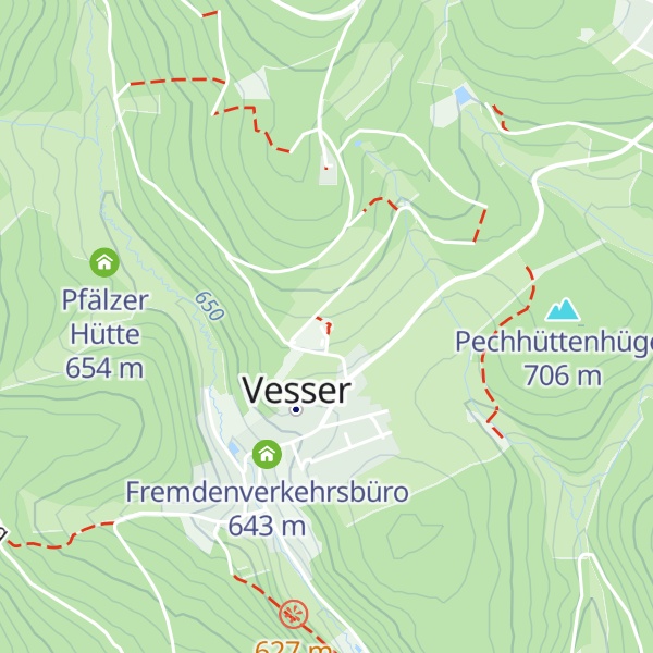 Map of Wander- & Skihütte "Am Crux"